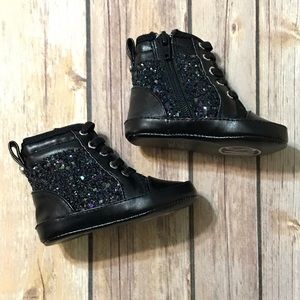 Stuart Weitzman Baby Hipster Jeweled Shoes